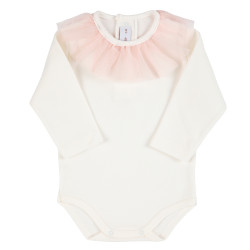 Heart embroidery body with...