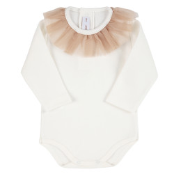 Heart embroidery body with...