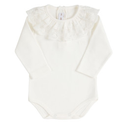 Heart embroidery body with...