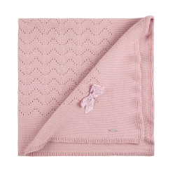 Openwork garter stitch...