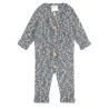 Twisted thread ribbed rompersuit LINEN