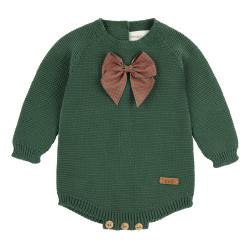 Garter stitch body with...