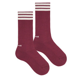 3-stripes sport knee socks...