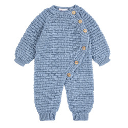 Merino blend bulky playsuit...