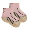 Calcetines antideslizantes deportivas ROSA PALO