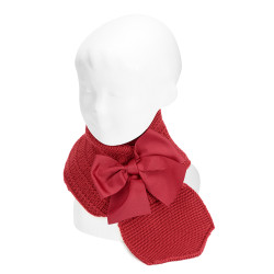 Bowknot garter stitch...