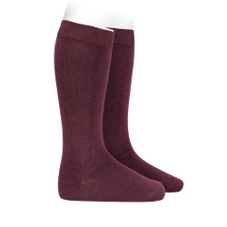 Meias altas básicas lisas...