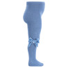 Leotards cotó amb llaç de vellut lateral BLAU FRANCES