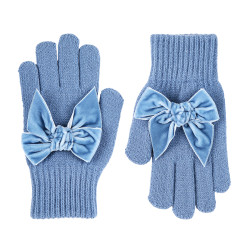 Gants avec noeud grand en...