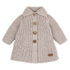 Chaquetón mezcla lana merino punto perlado TURRON