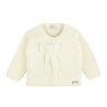 Chaqueta punto bobo con lazo terciopelocoquette CAVA