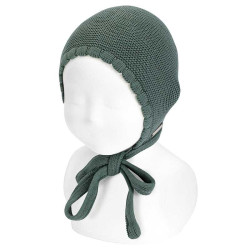 Classic garter stitch...