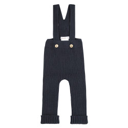 Rib trousers with...
