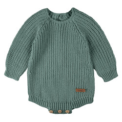 Pearl stitch body LICHEN GREEN