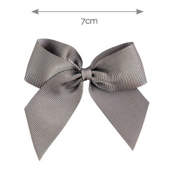 Hair clip with grosgrain...