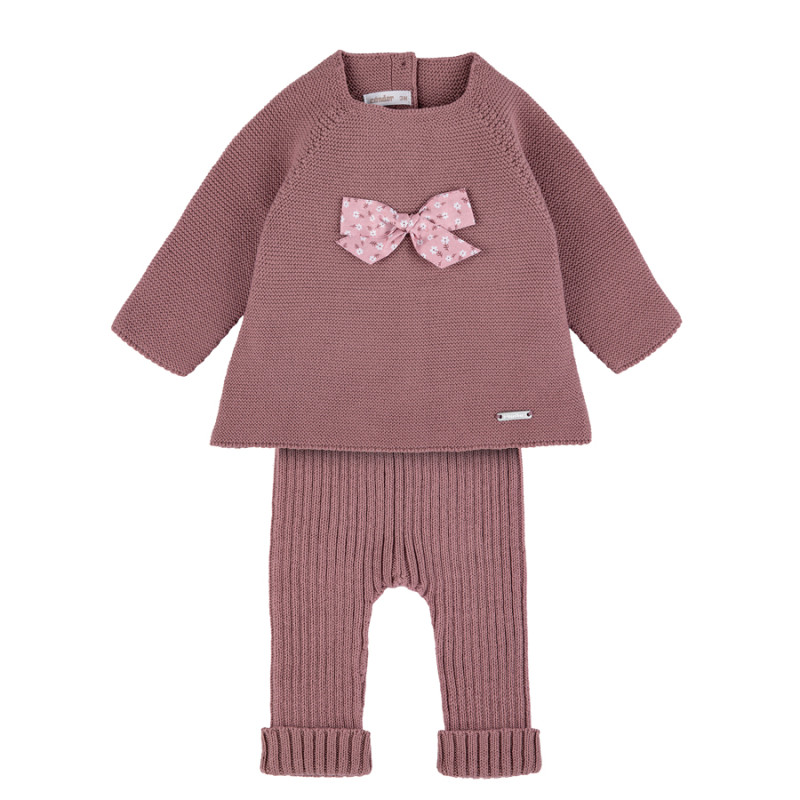 Liberty bow set (sweater + trousers) IRIS