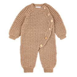 Merino blend bulky playsuit...