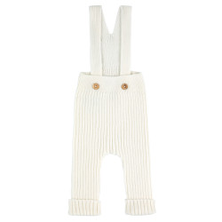 Rib trousers with...