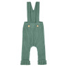 Rib trousers with suspenders LICHEN GREEN