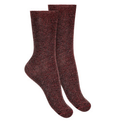 Bright short woman socks...