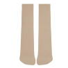 Bamboo plain stitch barefoot men socks ALMOND