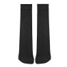 Bamboo plain stitch barefoot men socks BLACK