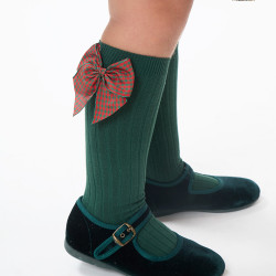 Knee socks with christmas...