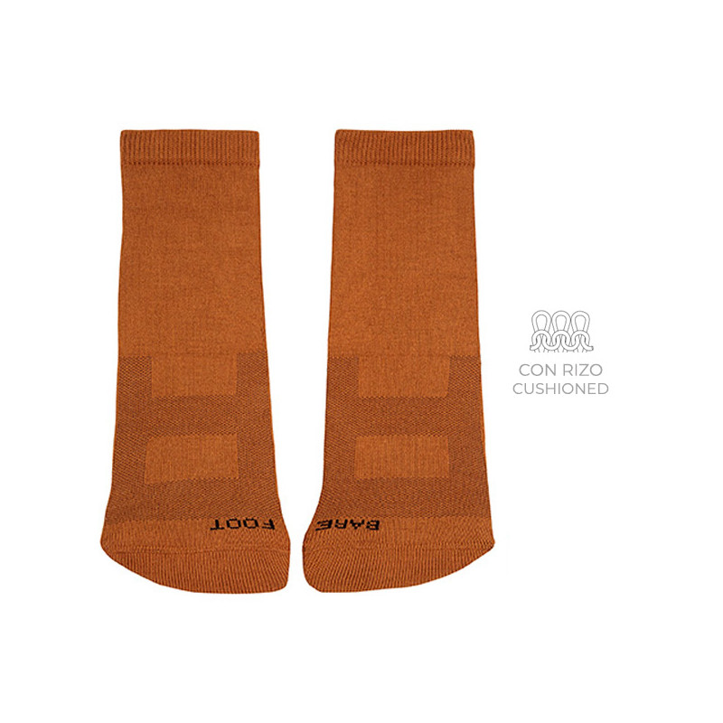 Calcetines barefoot con rizo en la puntera OXIDO