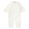 Tutina in rilievo con pizzo LATTE