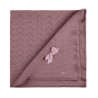 Scialle traforato con fiocco fiore liberty IRIDE