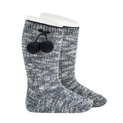 Calcetines altos torzal con...