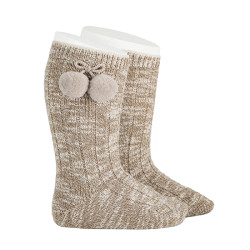Calcetines altos torzal con...