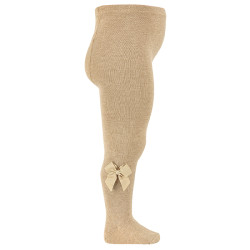 Cotton tights with side...