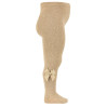 Collants coton avec noeud gros grain latéral NOUGAT