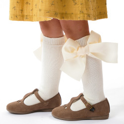 Chaussettes hautes en coton...