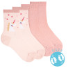 Pack: 1 par unicornio + 1 par hilo brillante NUDE