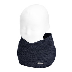 Col point mousse bébé BLEU...