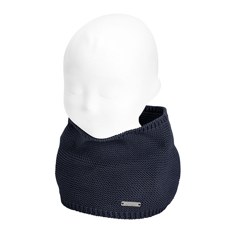 Cuello bebé punto bobo MARINO