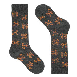 Skull fantasy knee-high...