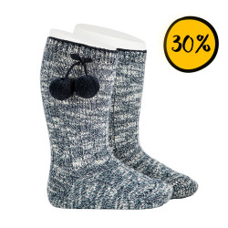 Calcetines altos torzal con...