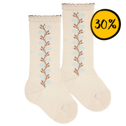 Chaussettes hautes avec...