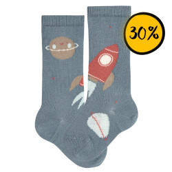 Space knee socks ZINC