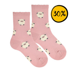 Calze pecore ROSA PALLIDO