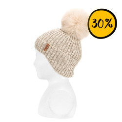 Gorro torzal con canalé,...