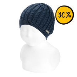 Gorro baby con trenzas...