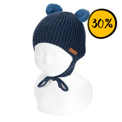 Gorro padrão com orelhas...