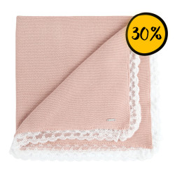 Garter stitch shawl with...