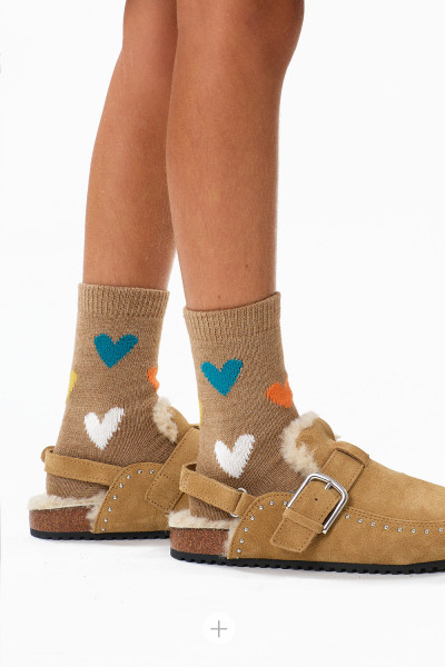 WOOL FANCY SOCKS CHILDREN