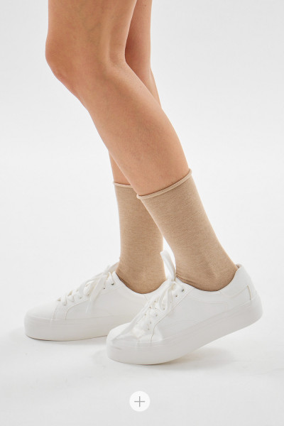 CALCETINES BÁSICOS DE ALGODÓN MUJER